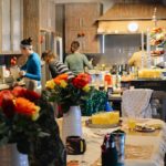 The kitchen is equipped with top of the line, Italian made, stainless-steel appliances, 2 dishwashers, a 6 burner stove with 2 ovens, a large granite topped kitchen island, alkaline water filter, and 3 woodburning fireplaces.